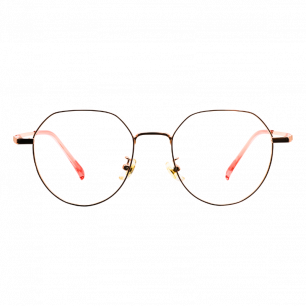 Lentes oro rosa