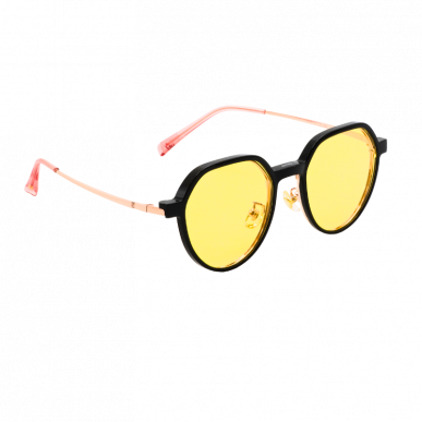 Lentes oro rosa