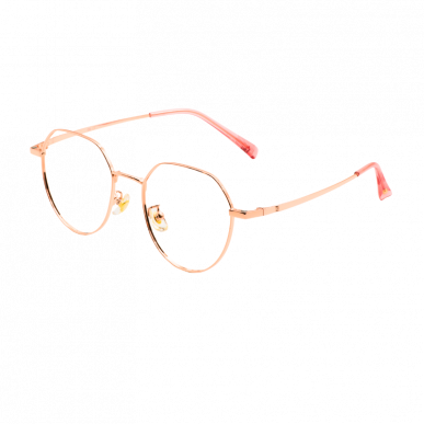 Lentes oro rosa