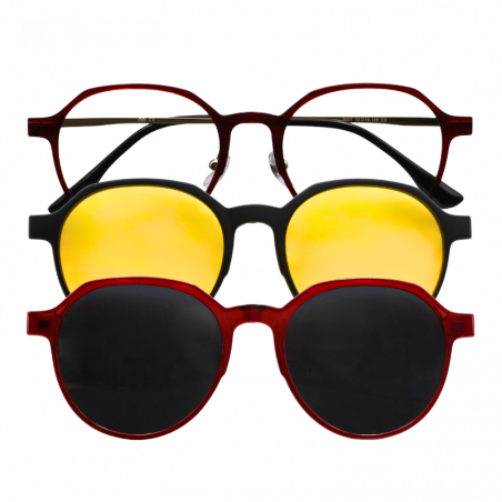 lentes graduados con clip