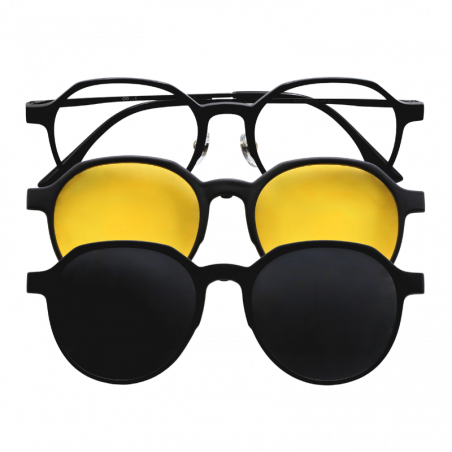 lentes graduados con clip