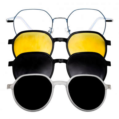 lentes graduados con clip