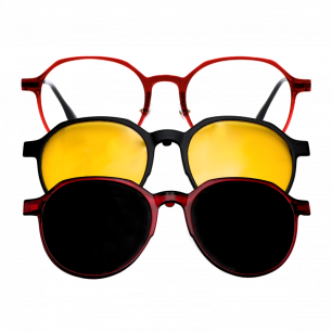 lentes graduados con clip