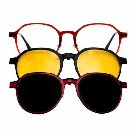 lentes graduados con clip