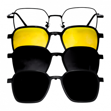 Lentes Rectangulares con Clip