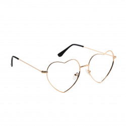 lentes en forma de corazón