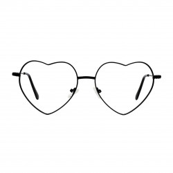 lentes en forma de corazón