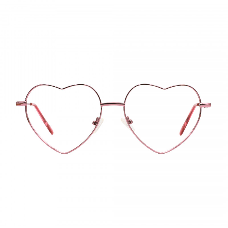 lentes en forma de corazón