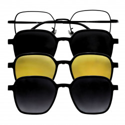 Lentes Rectangulares con Clip